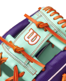 Wilson 2025 April GOTM A2000 1975 Purple SS 11.75" Baseball Glove: WBW1034801175