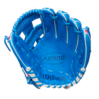 Wilson A2000 2025 LTM DP15 Blue/Variety 11.50" Baseball Glove WBW103495115