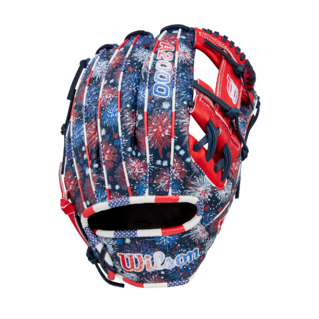Wilson 2025 July GOTM A2000 1975 Firework 11.75" Baseball Glove: WBW1042171175
