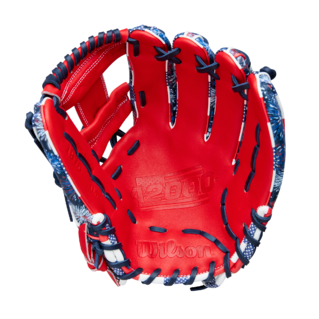 Wilson 2025 July GOTM A2000 1975 Firework 11.75" Baseball Glove: WBW1042171175