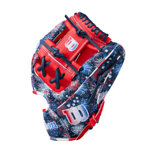 Wilson 2025 July GOTM A2000 1975 Firework 11.75" Baseball Glove: WBW1042171175