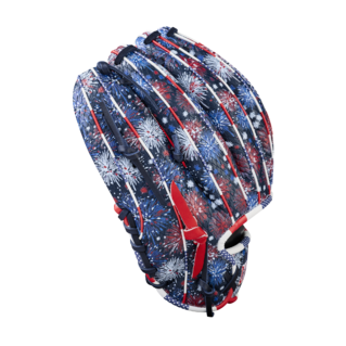 Wilson 2025 July GOTM A2000 1975 Firework 11.75" Baseball Glove: WBW1042171175
