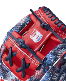 Wilson 2025 July GOTM A2000 1975 Firework 11.75" Baseball Glove: WBW1042171175
