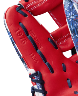 Wilson 2025 July GOTM A2000 1975 Firework 11.75" Baseball Glove: WBW1042171175