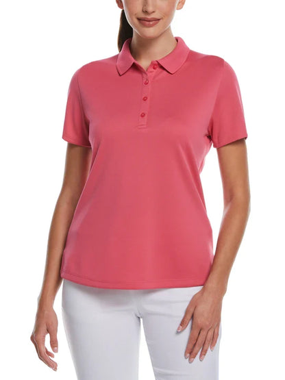 Callaway Womens Solid Swing Tech™ Polo
