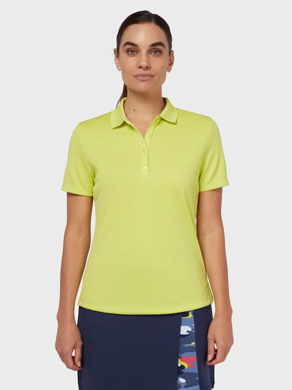 Callaway Womens Solid Swing Tech™ Polo