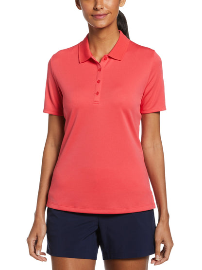 Callaway Womens Solid Swing Tech™ Polo