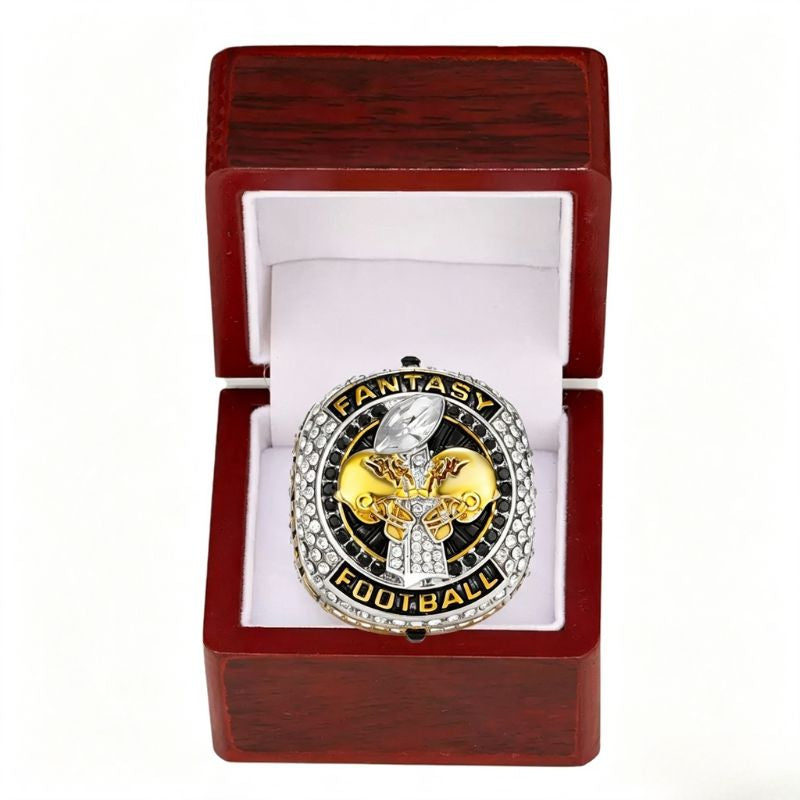2026 Fantasy Football Championship Ring- League Champion Replica Gift With Box