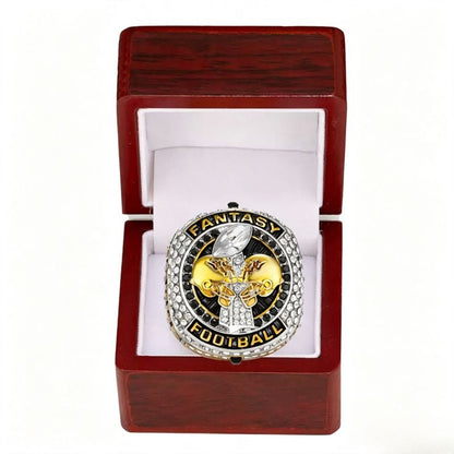 2026 Fantasy Football Championship Ring- League Champion Replica Gift With Box