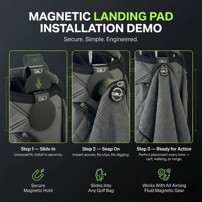 Light Duty Magnetic Towel + Landing Pad System