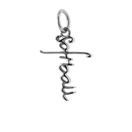 Softball Cross Bracelet Charm