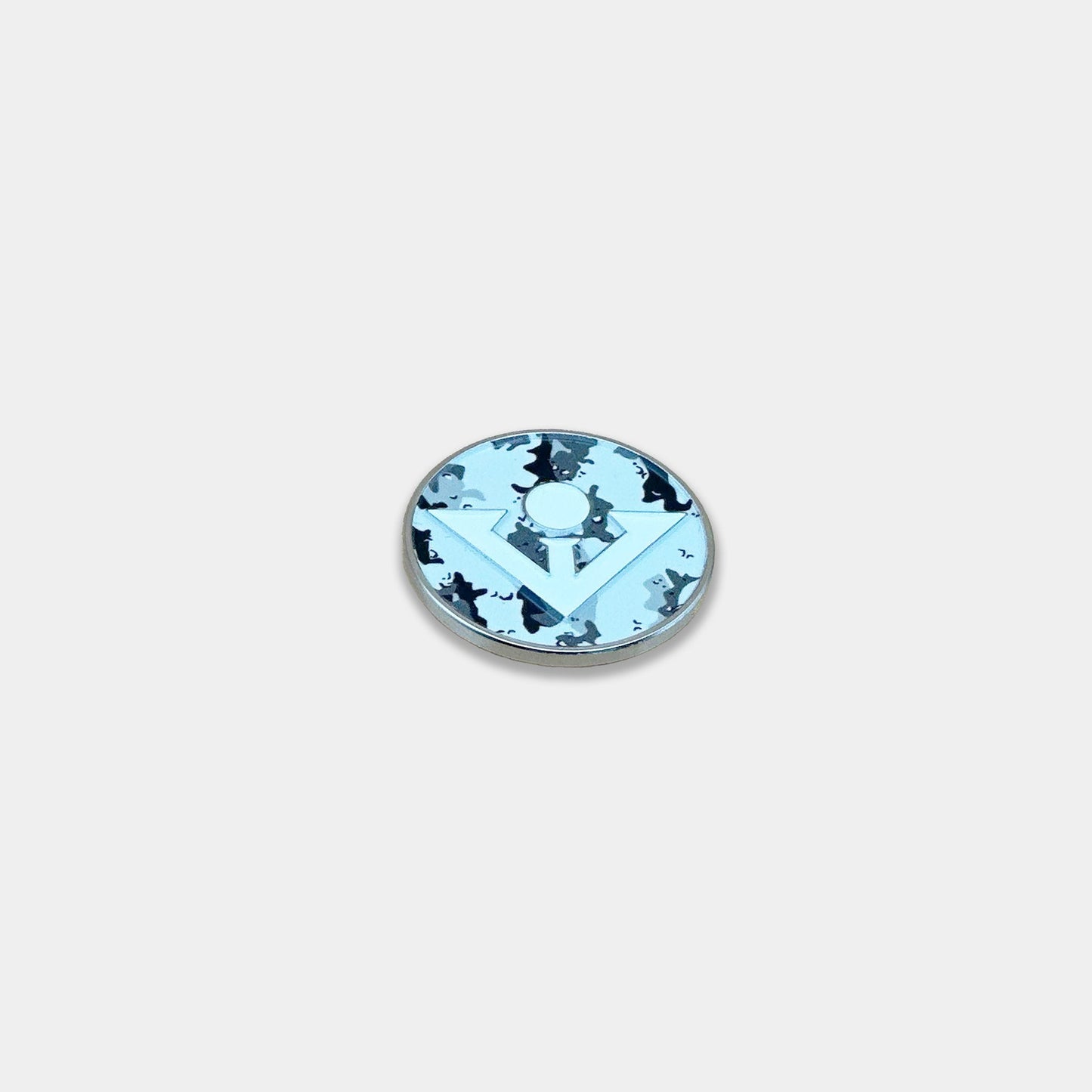 Arctic Camo Golf Ball Marker
