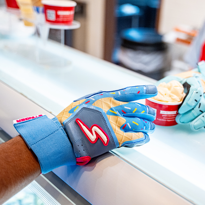 Winder Series Batting Gloves - Birthday Cake