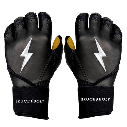 Bruce Bolt Premium Pro Long Cuff Batting Gloves