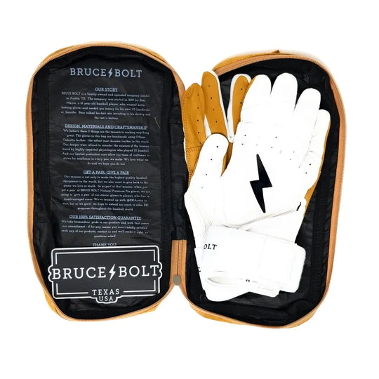 Bruce Bolt Premium Pro Long Cuff Batting Gloves