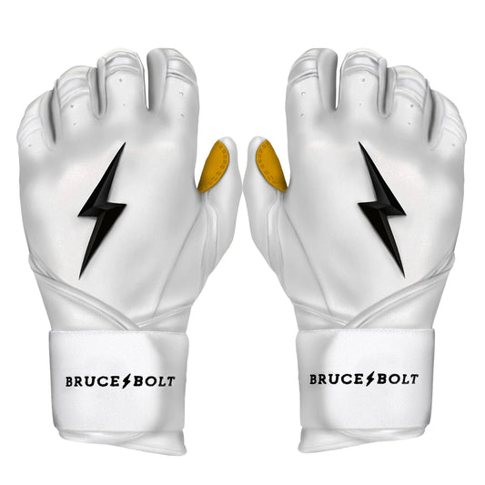 Bruce Bolt Premium Pro Long Cuff Batting Gloves