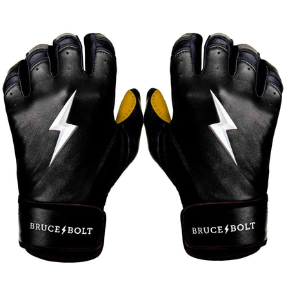 Bruce Bolt Premium Pro Short Cuff Batting Gloves