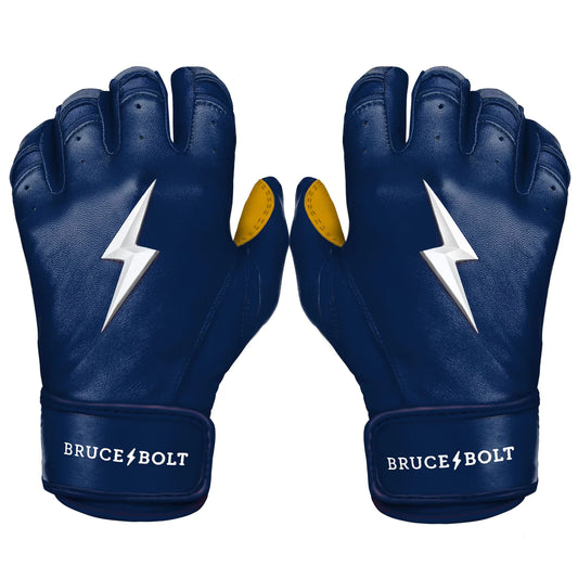 Bruce Bolt Premium Pro Short Cuff Batting Gloves