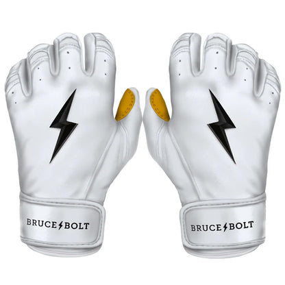 Bruce Bolt Premium Pro Short Cuff Batting Gloves