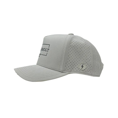 Bruce Bolt Standard 5-Panel Snapback Hat - Grey