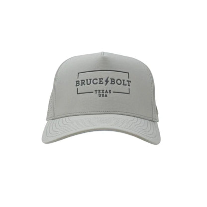 Bruce Bolt Standard 5-Panel Snapback Hat - Grey