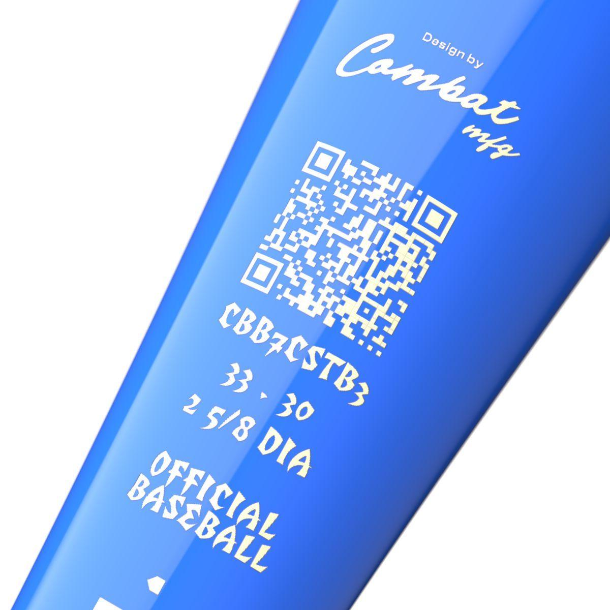 Combat MFG SPEC-A1 Coastal Mavericks BBCOR Baseball Bat