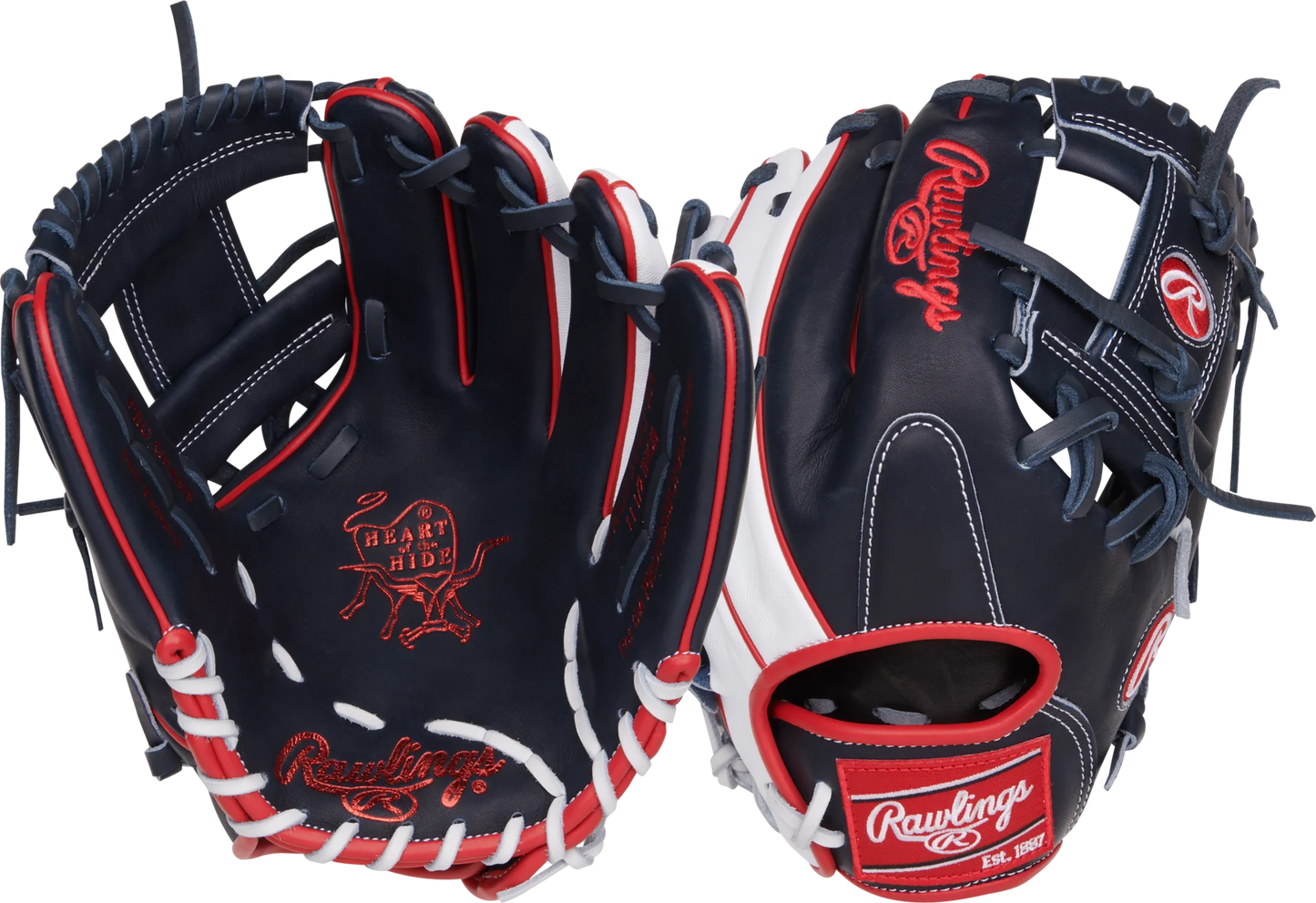 RAWLINGS HEART OF THE HIDE CONTOUR TECHNOLOGY 11.5" BASEBALL GLOVE