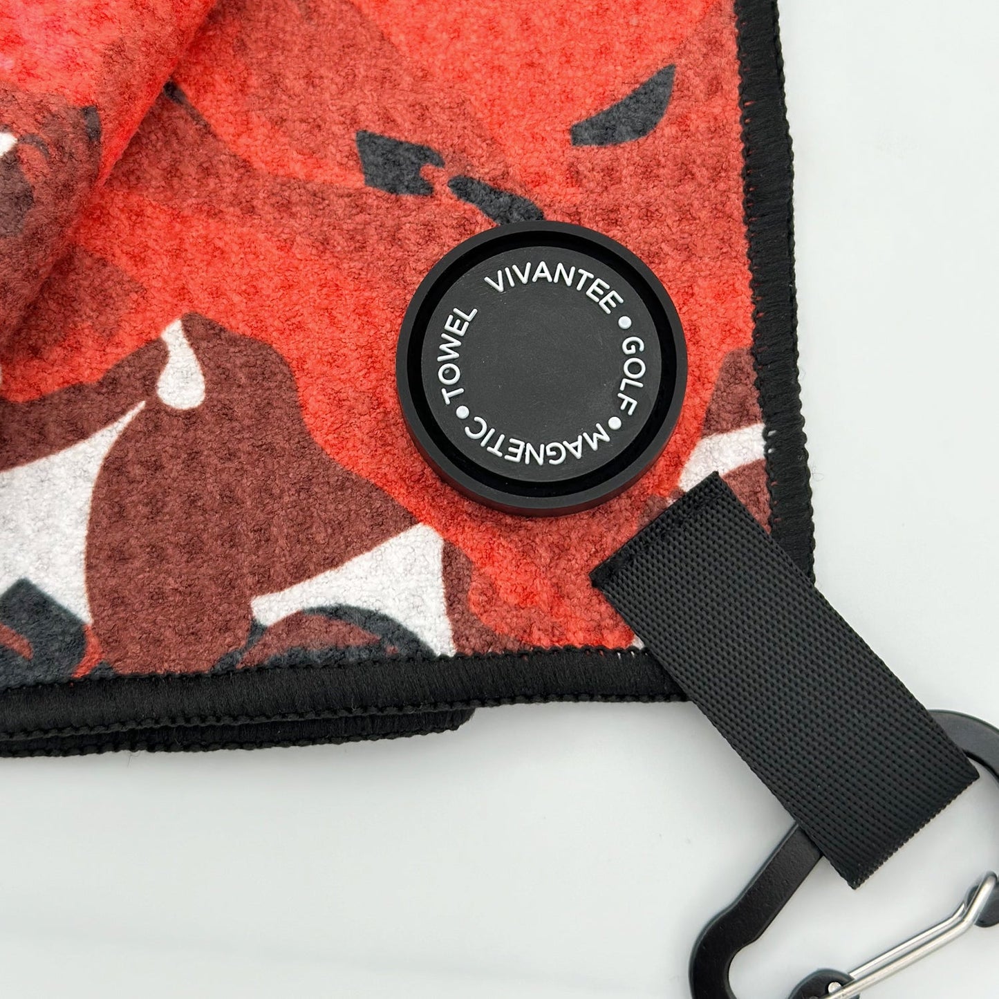 Central Petals | Floral Patterned Magnetic Golf Towel