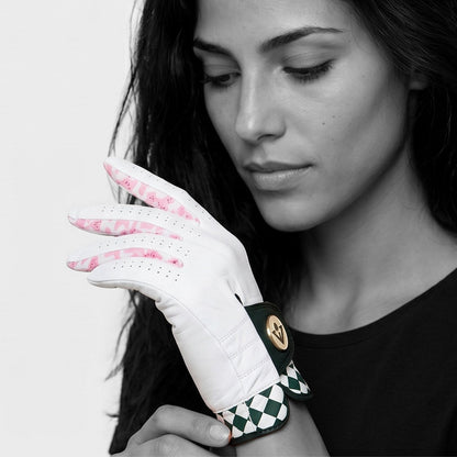 Champions | Women's Checkered Golf Glove