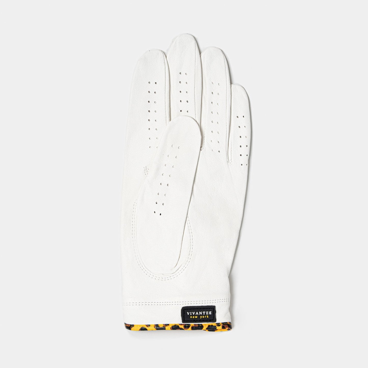 Chelsea Cheetah | Women's White Golf Glove