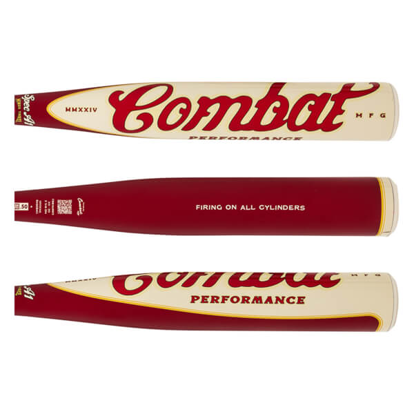 Combat MFG SPEC-A1 Steel Horses Firing on All Cylinders BBCOR Baseball Bat