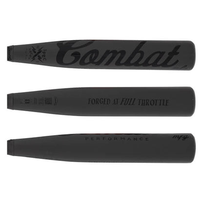 Combat MFG SPEC-H1 Steel Horses Forged at Full Throttle Hybrid BBCOR Baseball Bat