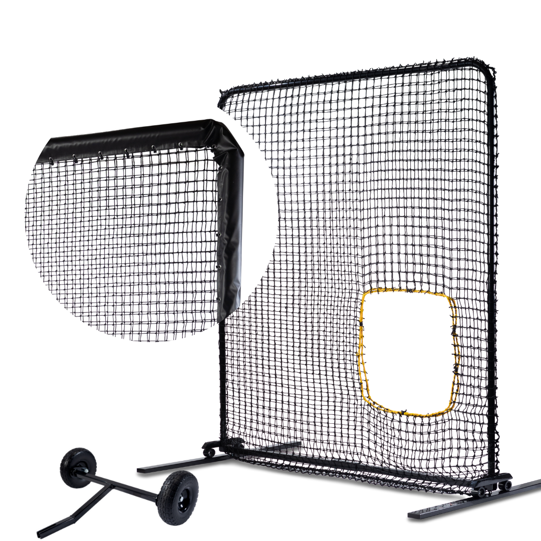 Web Flex Pro 7x7 Softball Pitching Screen | Ricochet-Free Protection | Lifetime Warranty