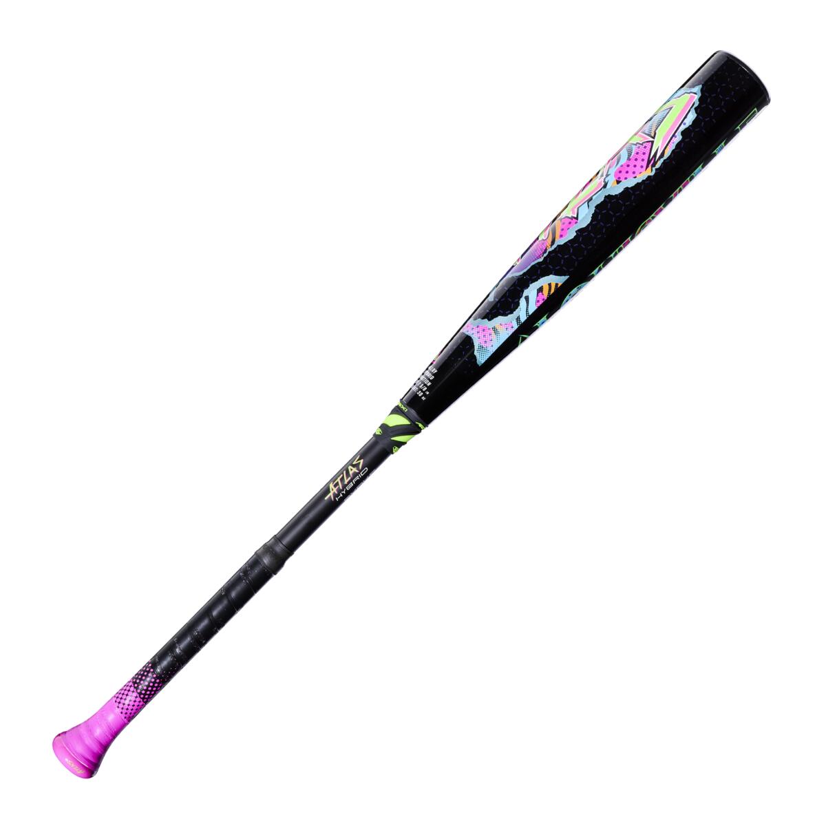 Louisville Slugger 2027 Atlas Hybrid Neon Night BBCOR Baseball Bat