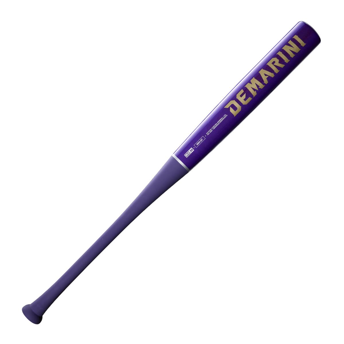 DeMarini 2027 Velvet Thunder D54 Wood Composite BBCOR Baseball Bat