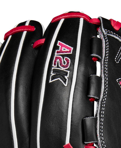 Wilson 2024 Fall A2K B23 Black 12.00" Baseball Glove WBW10261812