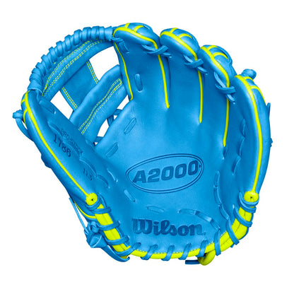 Wilson 2024 Fall A2000 1786 Sky Blue 11.5" Baseball Glove WBW102267115