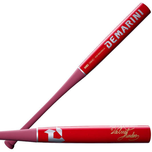 DeMarini 2027 Velvet Thunder D38 Wood Composite BBCOR Baseball Bat