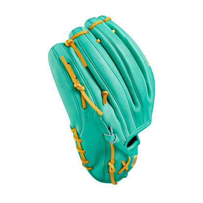 Wilson 2024 Fall A2000 B23 Seafoam/Yellow 12" Baseball Glove WBW10227012