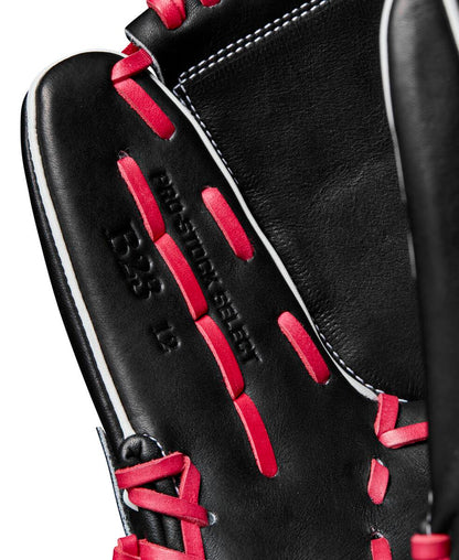 Wilson 2024 Fall A2K B23 Black 12.00" Baseball Glove WBW10261812