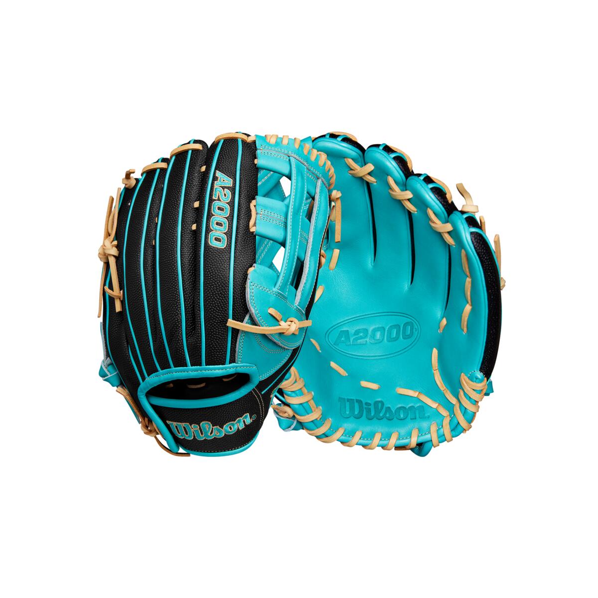 Wilson 2024 Fall A2000 PF50SS Black/Teal 12.25