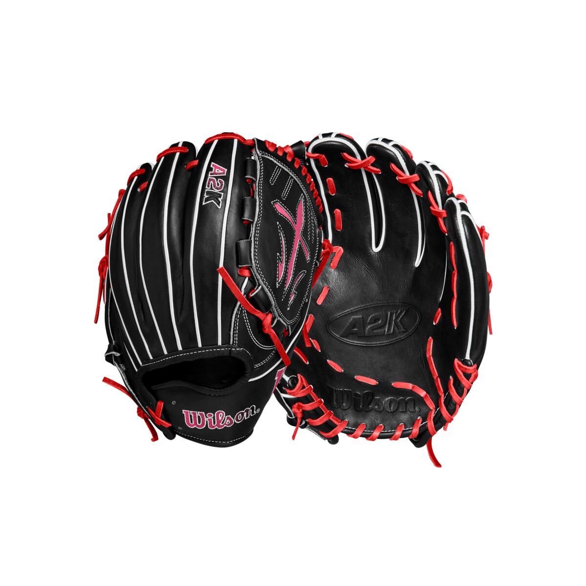 Wilson 2024 Fall A2K B23 Black 12.00" Baseball Glove WBW10261812
