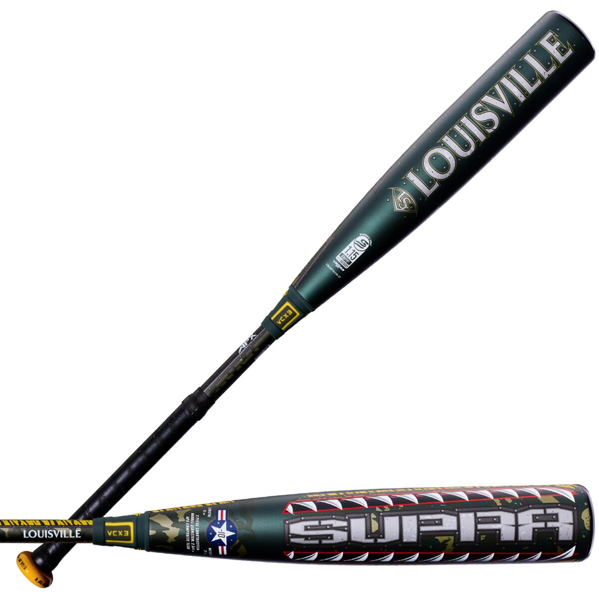Louisville Slugger 2027 Supra Tigershark -10 USSSA Baseball Bat