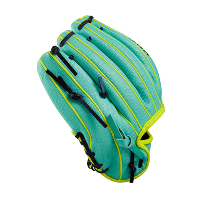 Wilson 2024 Fall A2000 DP15SS Seafoam/Optic 11.5" Baseball Glove WBW102275115