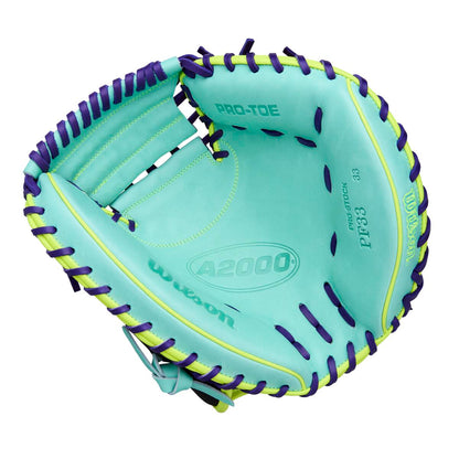 Wilson 2026 A2000 PF33SS 33.00" Catcher's Mitt WBW10414533