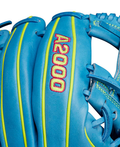 Wilson 2024 Fall A2000 1786 Sky Blue 11.5" Baseball Glove WBW102267115