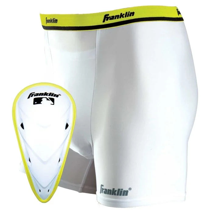Franklin MLB Youth FlexPro Cup and Compression Shorts