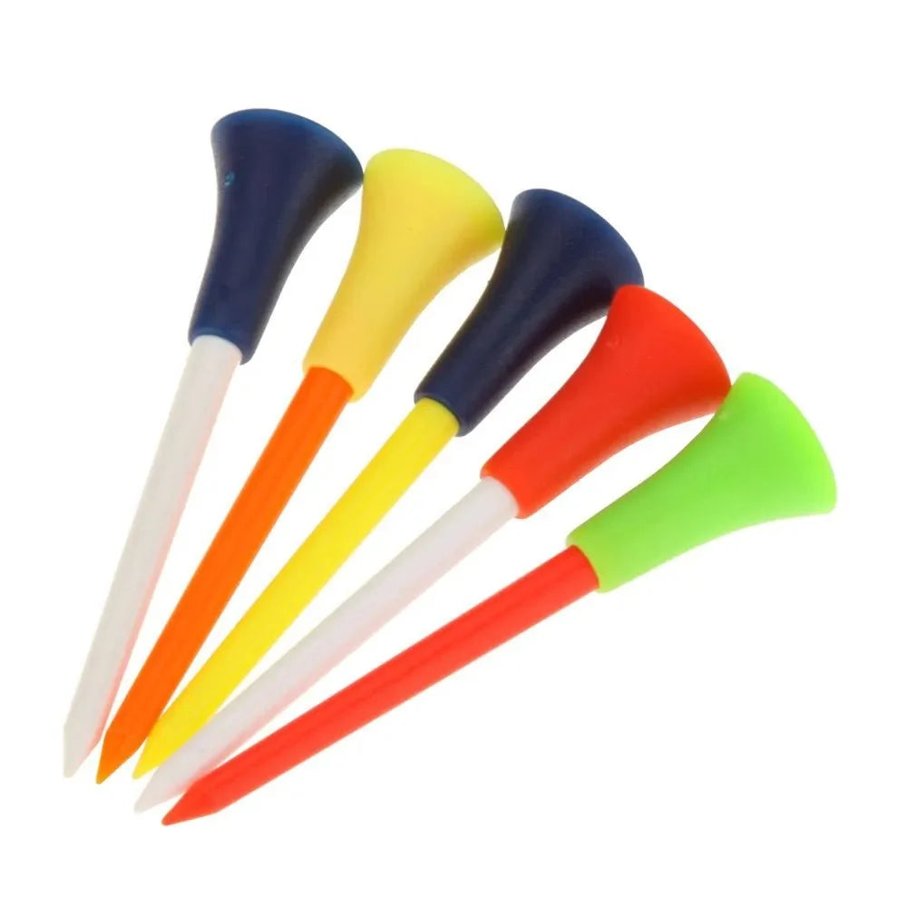 Cushion Top Color Splash Golf Tees: 100 Pack