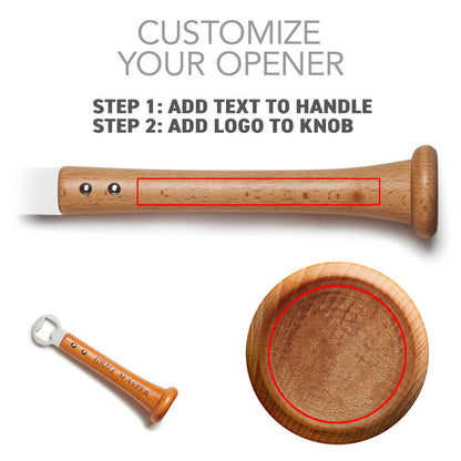 "Pickoff" Bottle Opener | Fully Customizable!