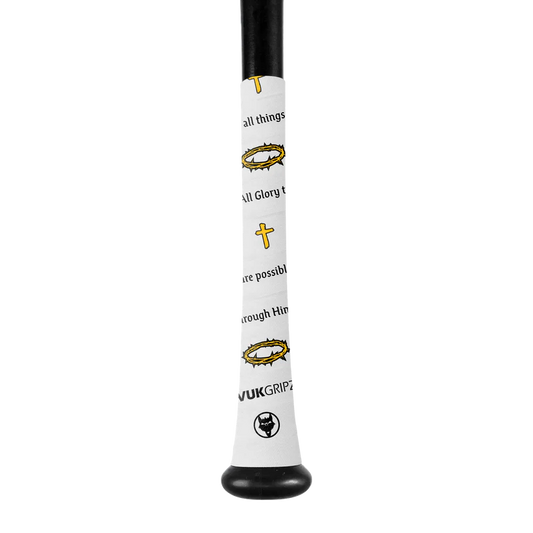VukGripz - Faith Through Him All Things Bat Grip Tape